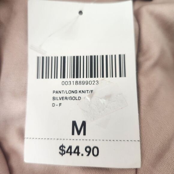 F21 Disco Sequine Bell Bottom Pants-M-Gold Silver Sparkle-Rave-70s-Halloween-NWT - Picture 11 of 13